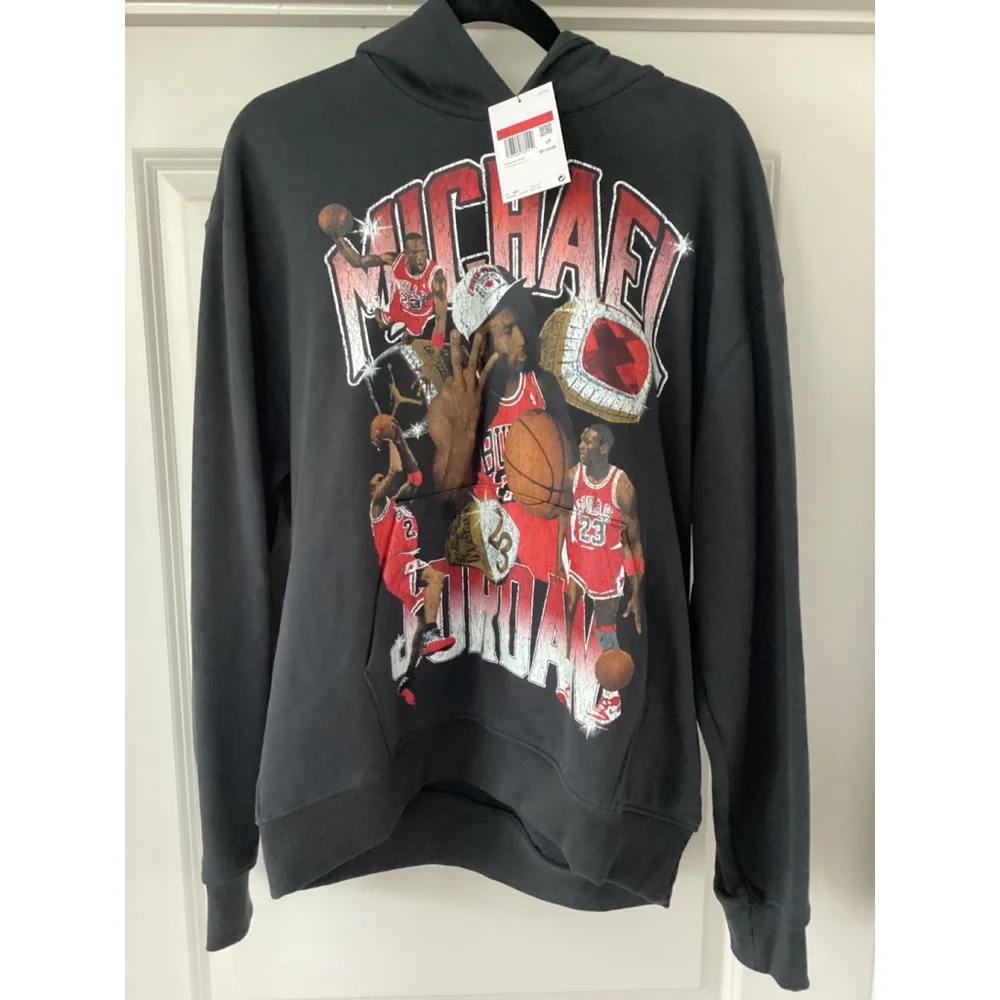 Jordan FlightFleece‎ Hoodie Sz: Large Color: Black